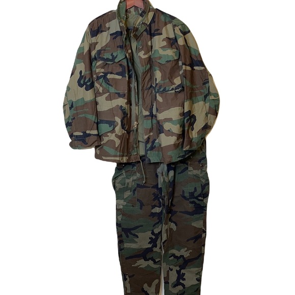 U.S. Army Other - Army Field Camo Coat Sz Small Pants & Jacket